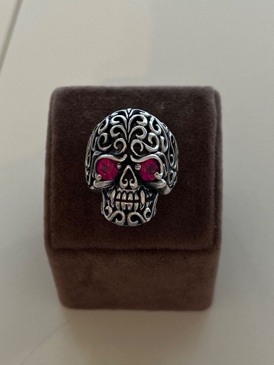 Ringe: Silberschmuck 925 ring totenkopf – Neu (gemäss Beschreibung) aus Luterbach von uhrmacherin89