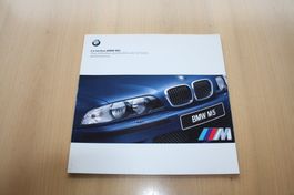 BMW M5 Prestige Prospekt 1999 Französisch