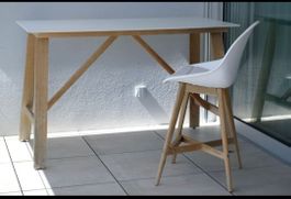 Table et chaise d'extérieur moderne-Résistant aux intempérie