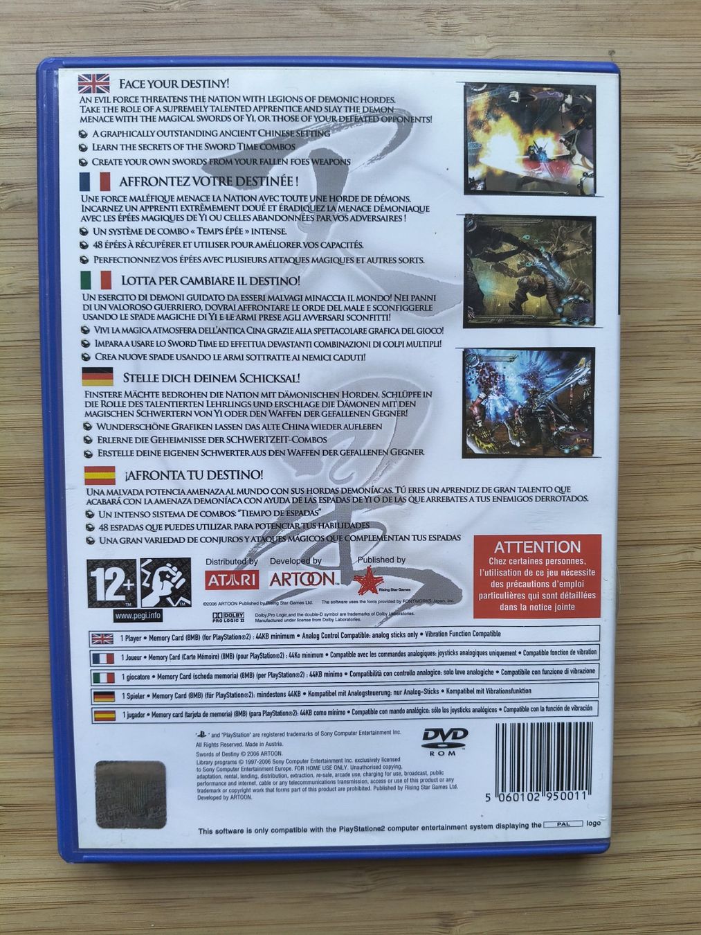 Giochi: Sword of Destiny (PS 2) – Usato da Riedholz venduto da ste_96cd 1