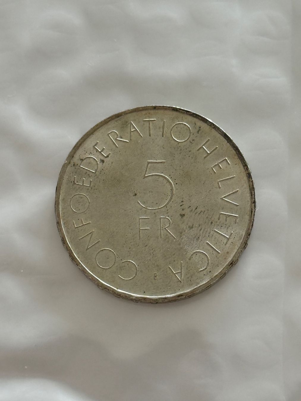 Tutti le monete: 5 Franken 1963  Silber  Rotes Kreuz – Usato da Wallisellen venduto da SWISS_SILVER1 1