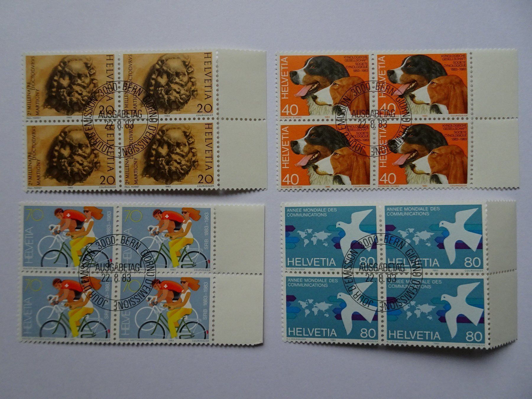 Tous les timbres: 1983 – Neuf (Voir description) à Aadorf par Chnorli-Furz