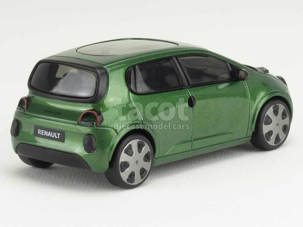 Renault Modellini d'auto: Renault Twingo E-Tech 100% Electric Concept 2024 grün met. – Nuovo e nell'imballaggio originale da Gerlafingen venduto da espero88 2