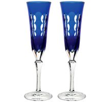 Kawali (Christofle) champagne flutes