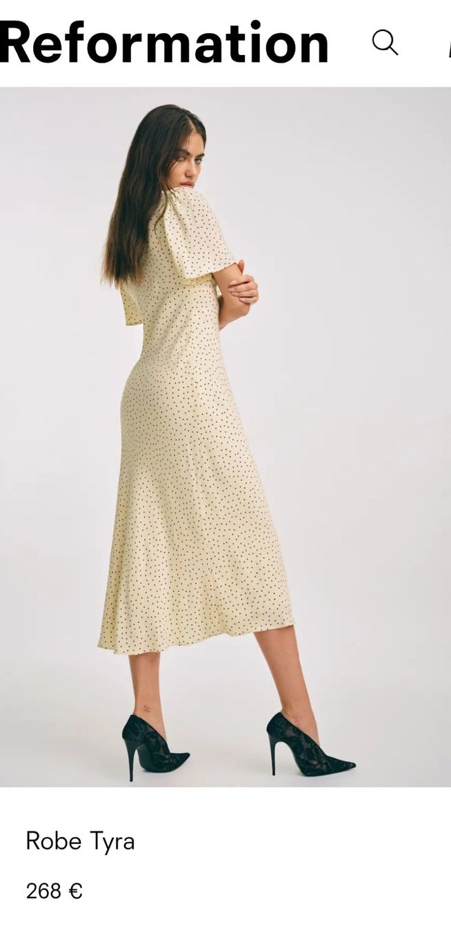 Reformation Kleider: Robe neuve Reformation taille 0 – Neu und originalverpackt aus Geneve von couac01 3