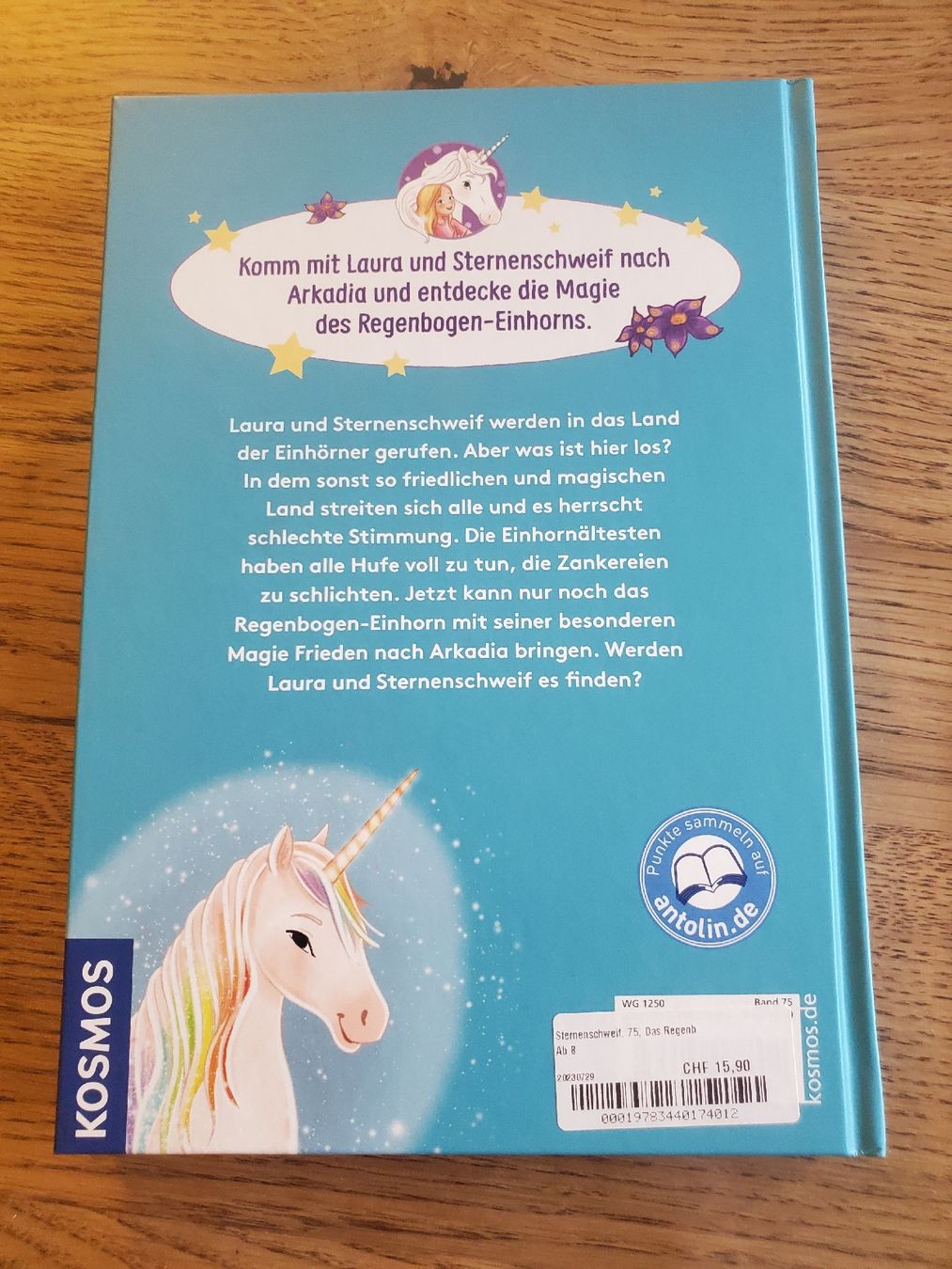 Libri: Sternenschweif Das Regenbogen-Einhorn Buch  – Usato da Frauenfeld venduto da BeneFull 1
