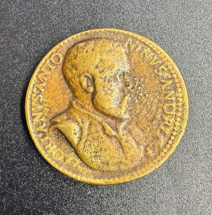 Gussmedaille von Giovanni da Cavino 1