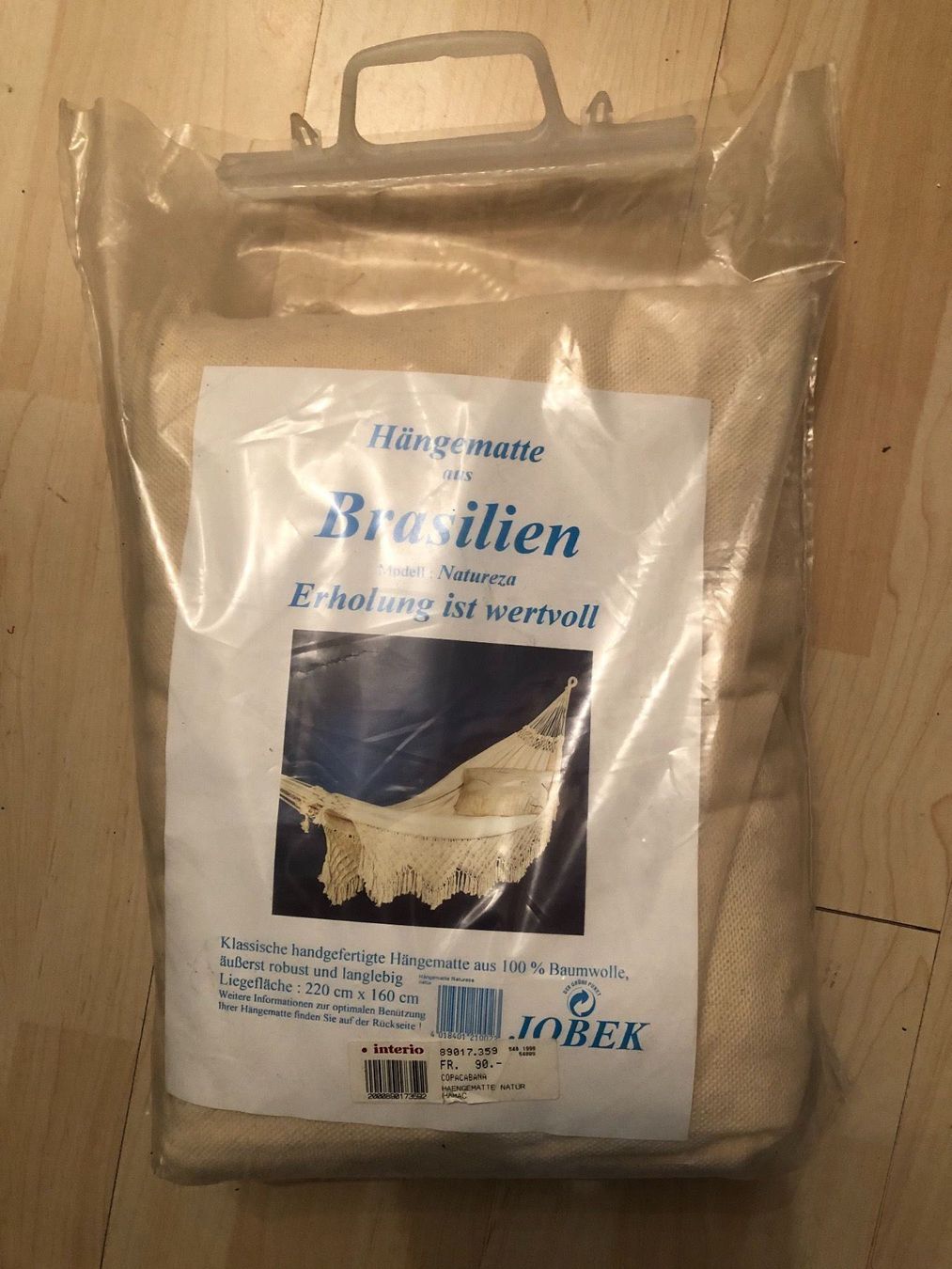Hängematten: Hängematte COPACABANA.Neu.100% Baumwolle – Neu und originalverpackt aus Wald ZH von mlnt 6