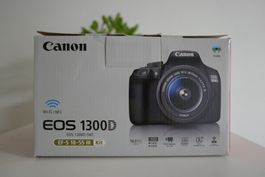 Canon EOS 1300D Kit mit Objektiv und Zubehör. Neu