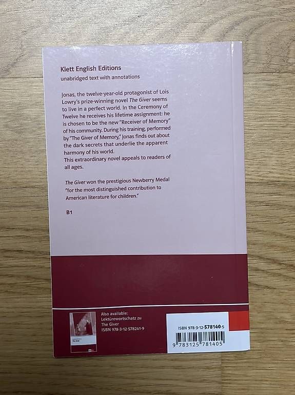 Bücher: The Giver – Gebraucht aus Meilen von max_8csn 1