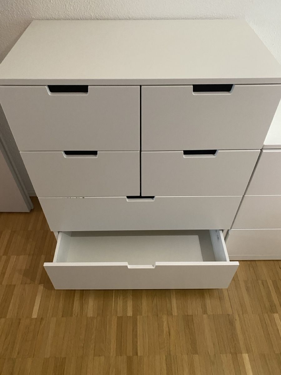 Commodes: Ikea Nordli Kommode weiss – D'occasion à Emmenbrücke par publikum 1