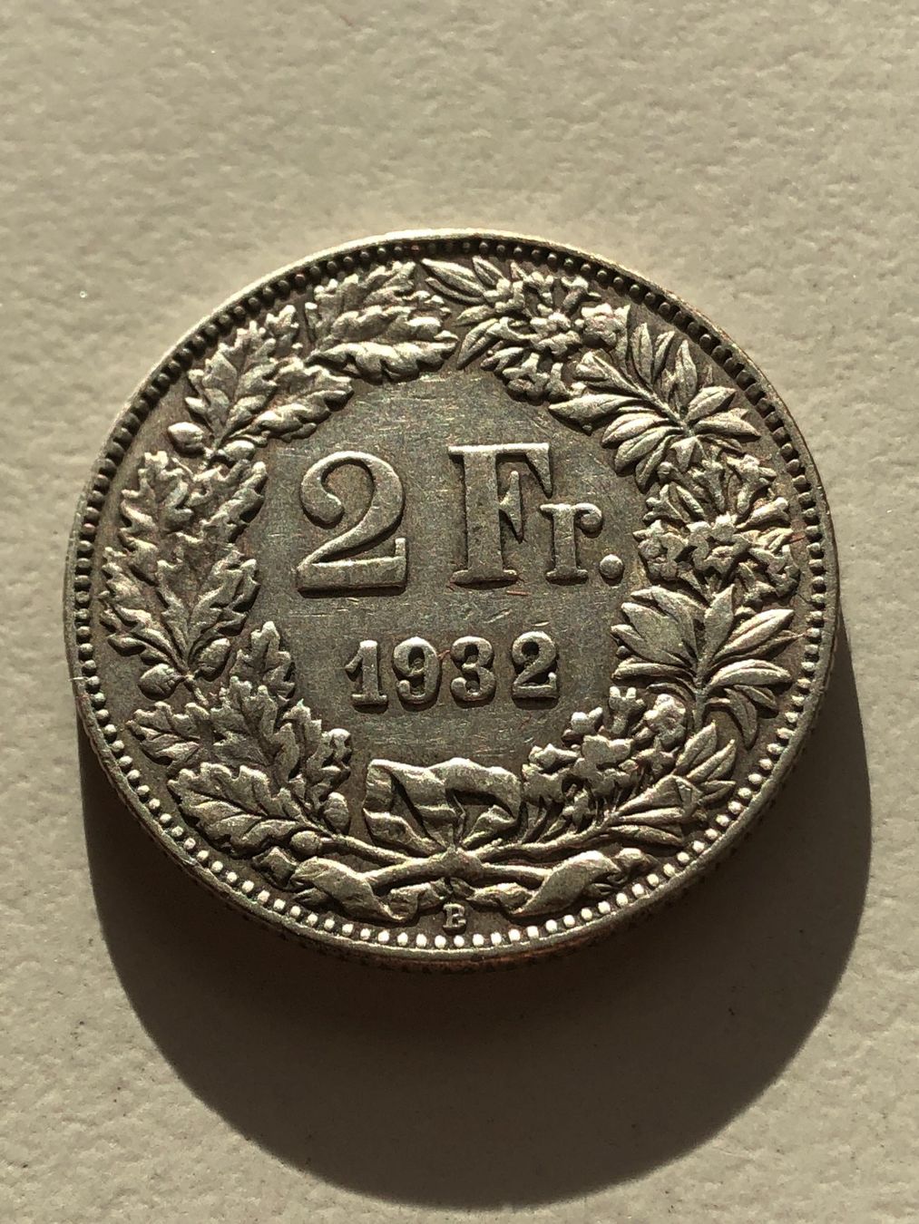 Tutti le monete: 2 Fr. 1932 – Usato da Schötz venduto da Odpa