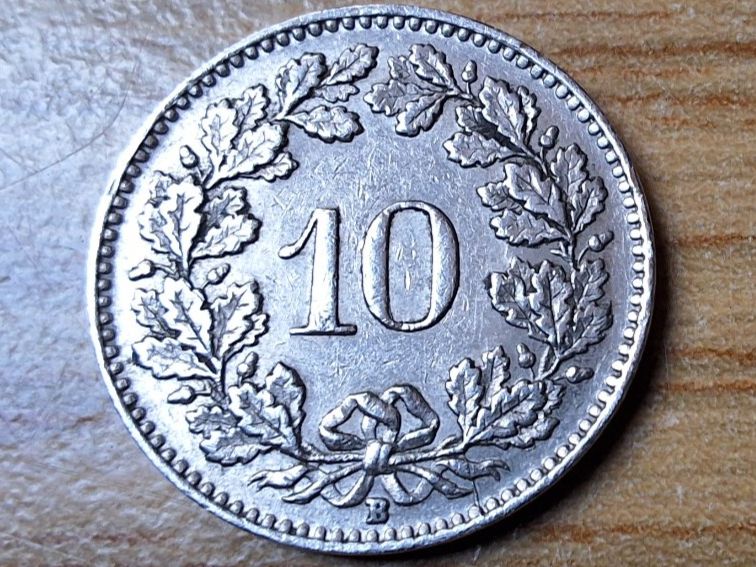 Alle Münzen: 10 Rappen 1931 - fast vorzüglich! – Gebraucht aus Münchenstein von purbach1 9