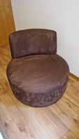 Brauner Sessel, Loungesessel, Ohrensessel - Top Zustand!