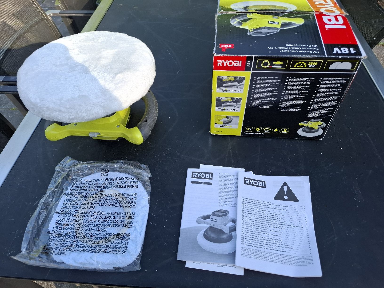 Ryobi Tutti gli attrezzi: Polisseuse Ryobi ONE+ 18V R18B-0  – Usato da Le Locle venduto da Maria.222 3