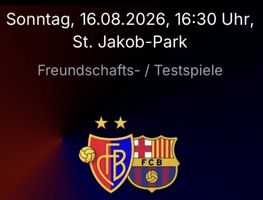 Basel - FC Barcelona 2 Tickets Sektor G