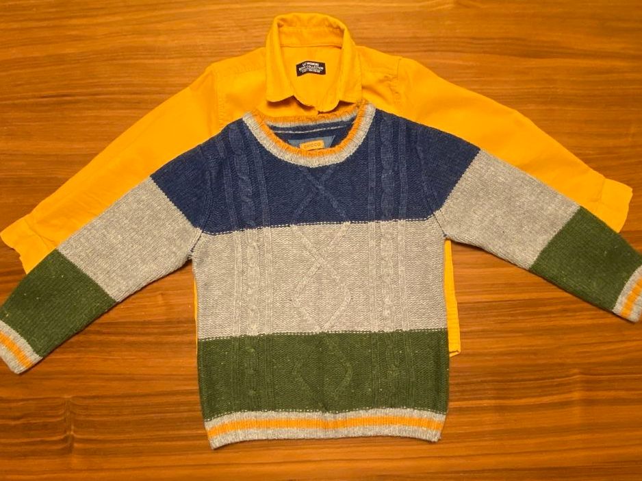 Chicco Kleiderpakete & -sets: Herbst Set: Strickpullover & Hemd, Grösse 116-120 Top! – Neu (gemäss Beschreibung) aus Abtwil SG von y_str_47 2