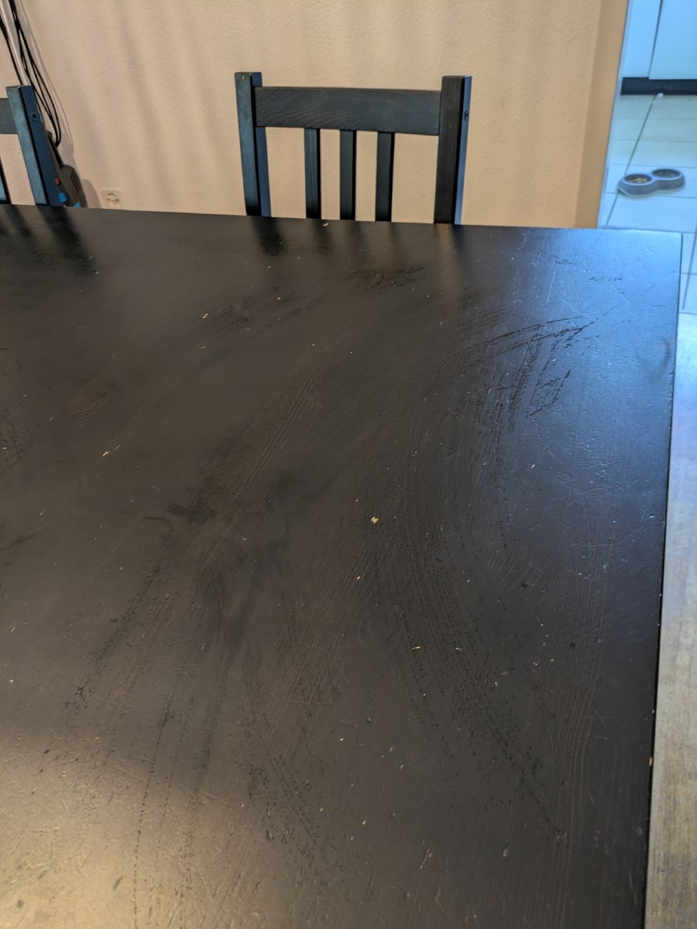 Ikea Tische: Dining Table (extendable) and 8 Chairs Black Used – Gebraucht aus Uitikon Waldegg von reb_b5wb 2