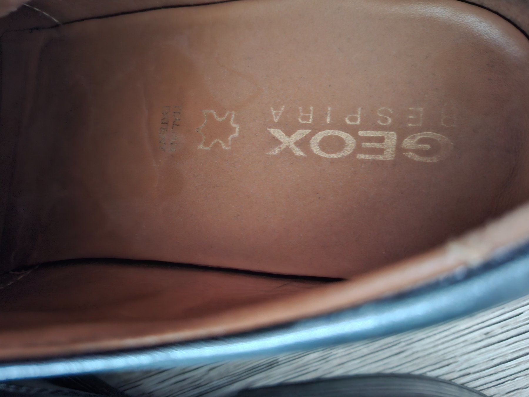 Geox Scarpe da uomo: Geox Herren Lederschuh 43,5-44 – Usato da Mollis venduto da gar_wqz5 1