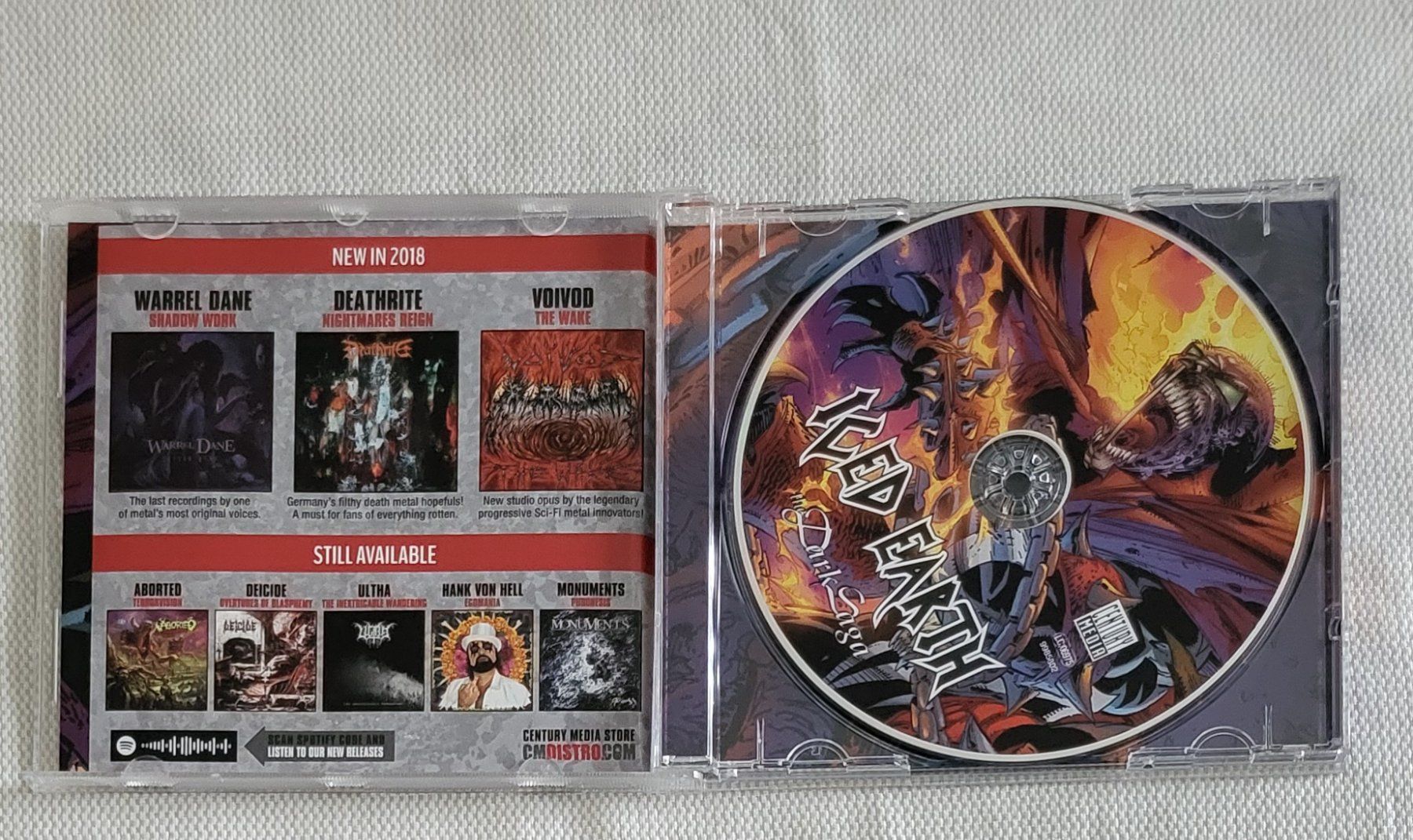 CD: Iced earth -  The dark saga – Usato da Villars-sur-glane venduto da Epsilonhike 2