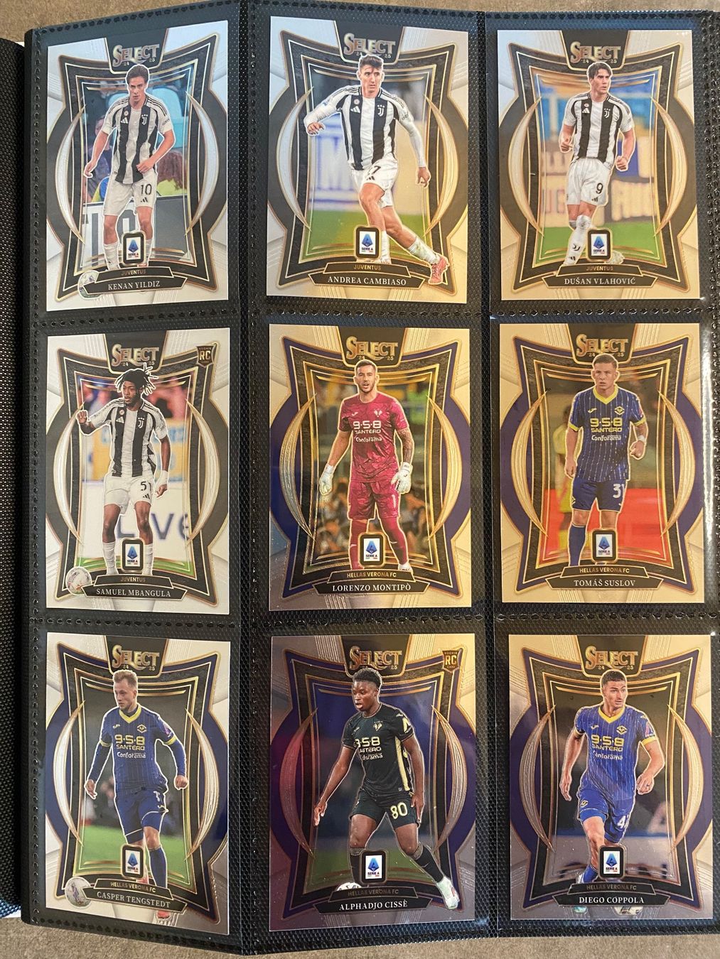 Panini Carte collezionabili: 2024-25 PANINI SELECT SERIE A Base Karten aussuchen – Nuovo (secondo la descrizione) da Waltenschwil venduto da fabric26 4