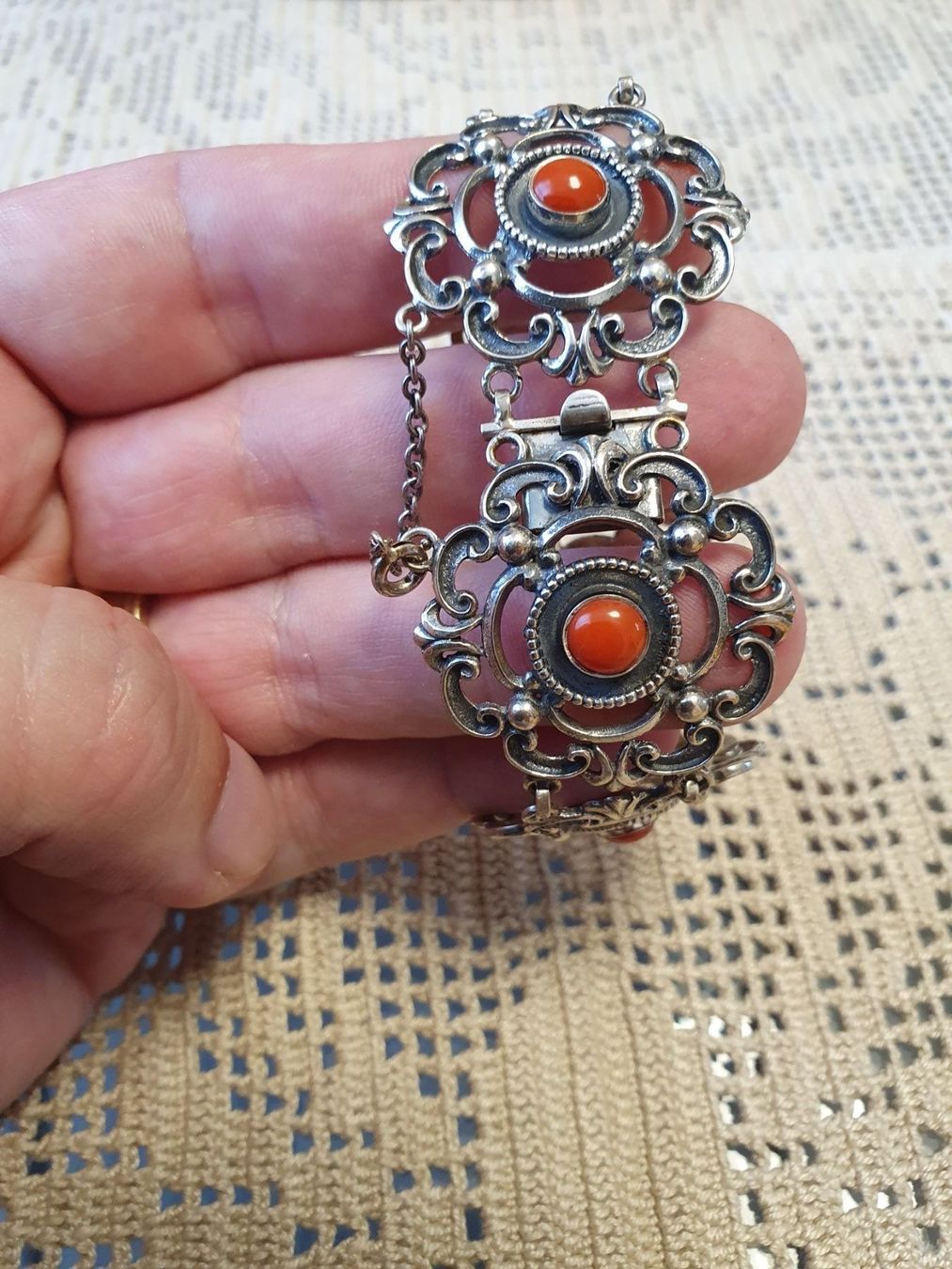 Bracciali & Braccialetti: Korallen Armband in Silber.... – Usato da Wohlen AG venduto da palmsprings 2