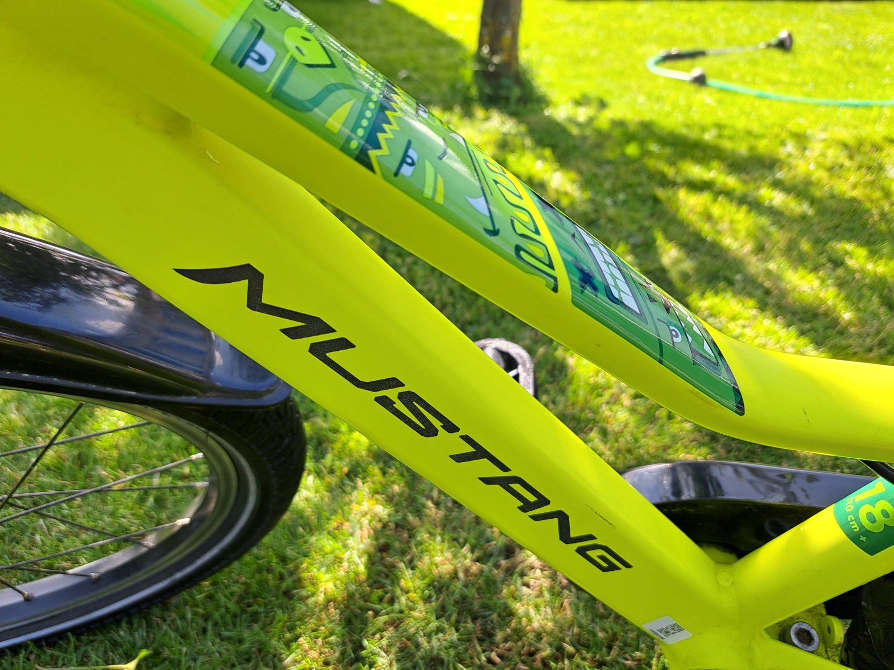 Biciclette: Kindervelo Mustang, 18 Zoll + – Usato da Ormalingen venduto da nic_x6my 5