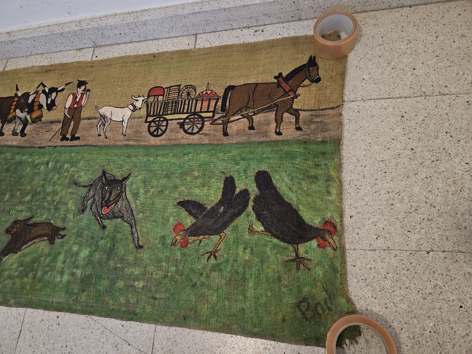 Dipinti: gemälde appenzell – Usato da Schwellbrunn venduto da Rosaroterpanter 7