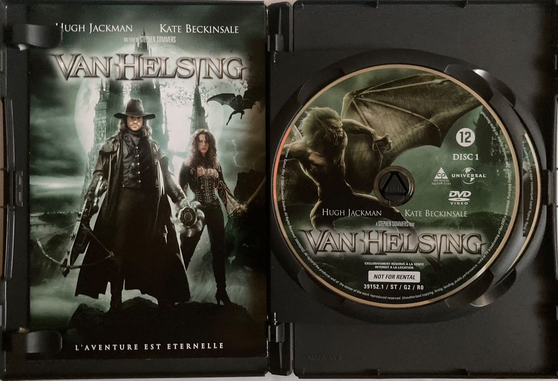 Tutti i DVDs: JACKMAN / BECKINSALE - VAN HELSING – Usato da Poliez-Pittet venduto da Newtown-Records 2
