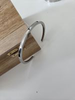 Herren / Unisex Cuff Armreif Edelstahl