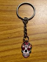 Schlüsselanhänger Glücksbringer Dia de los Muertos Skull