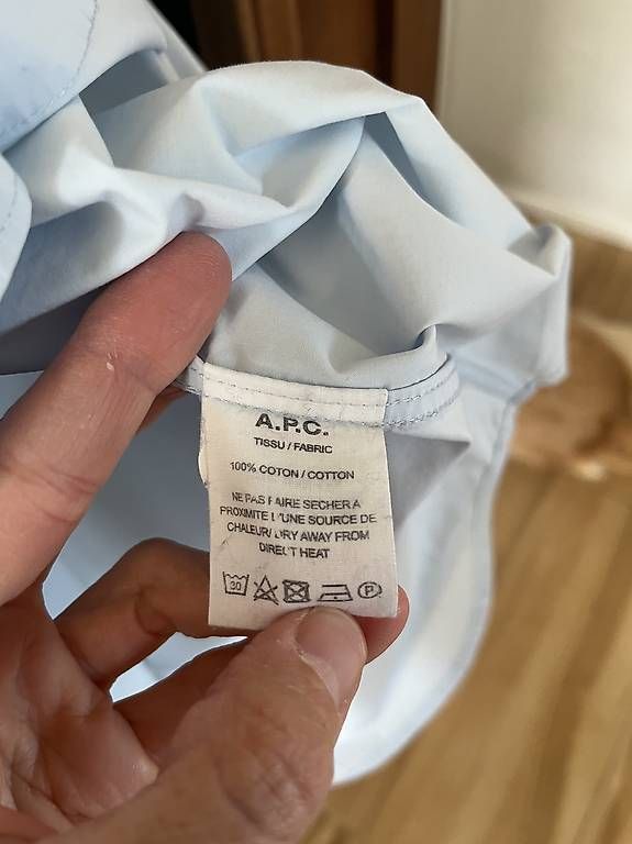 Camicette: Chemise APC 100% coton taille 40 – Usato da Fully venduto da debo87 2