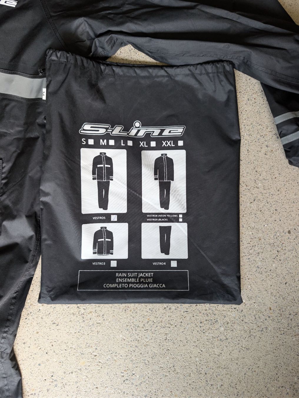 Lotti di vestiti: Motorradbekleidung Regenschutz S-LINE – Nuovo (secondo la descrizione) da Schlieren venduto da larapb 4