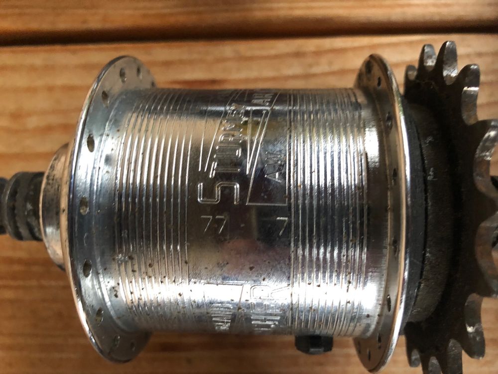 Ruota posteriore 26 Ryde Andra 40 Sturmey Archer 3 velocità disco