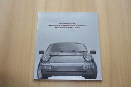 Porsche 911 Carrera 2/4 & Turbo Modell 964 Prospekt 1991