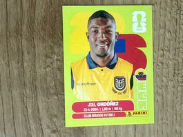 Panini World Cup 2026 Sticker Joel Ordóñez ECU 8