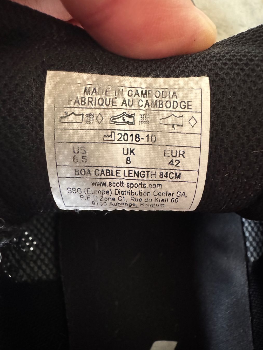 Scott Chaussures hommes: Chaussures de VTT Scott – D'occasion à Grandsivaz par Doms1975 5