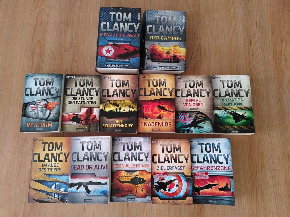 Tom Clancy Bücher Kaufen auf Ricardo