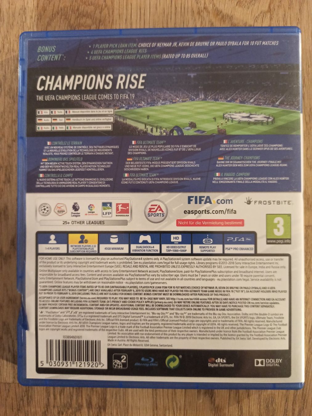 Giochi: FIFA 19 PS4 / PS5 – Usato da Oberweningen venduto da mar_87mx 1