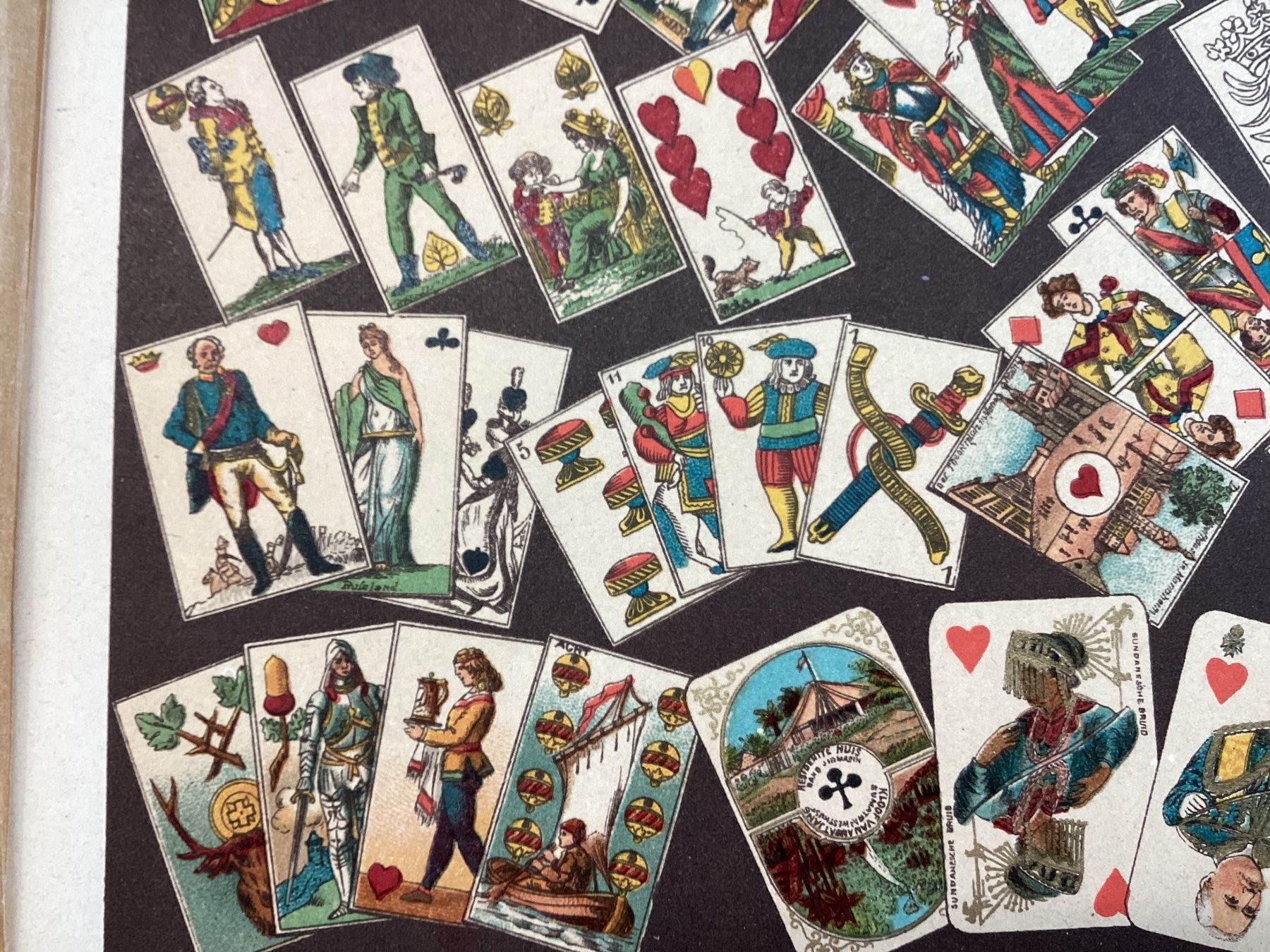 Giochi: Antike Spielkarten Darstellung Chromlithographie – Usato da Eglisau venduto da mar_5rn2 2