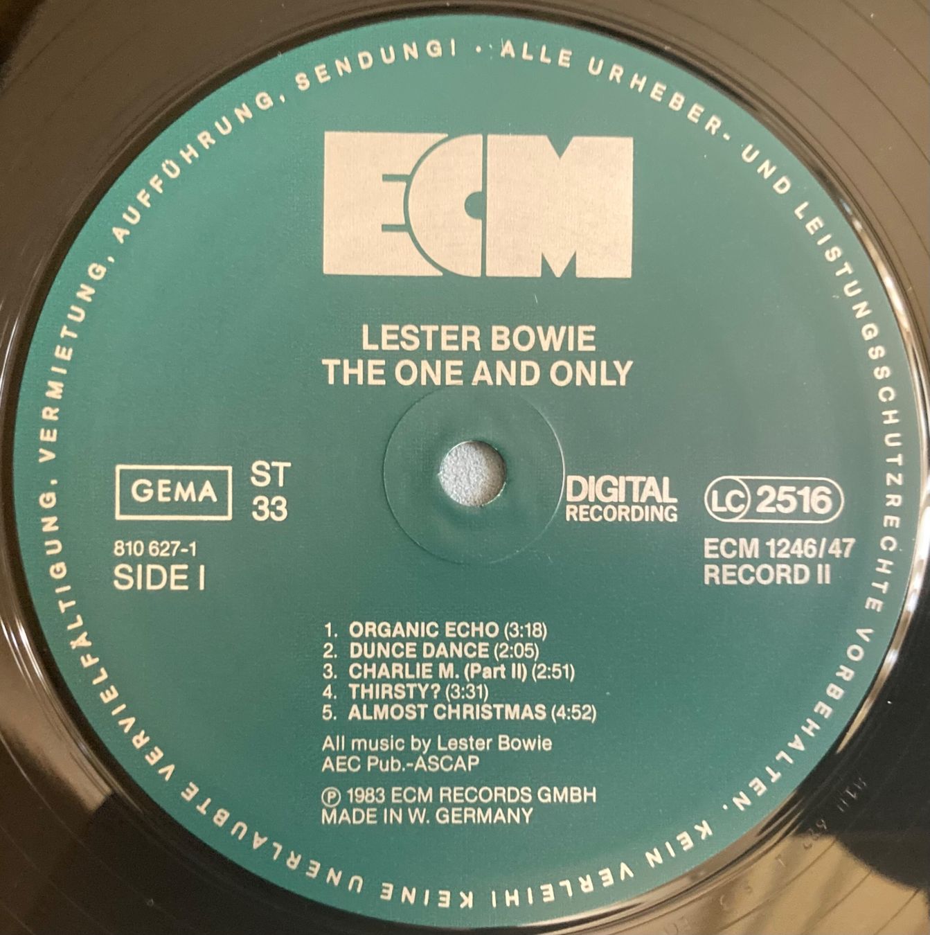 Dischi in vinile: LESTER BOWIE - ALL THE MAGIC! – Usato da Poliez-Pittet venduto da Newtown-Records 4