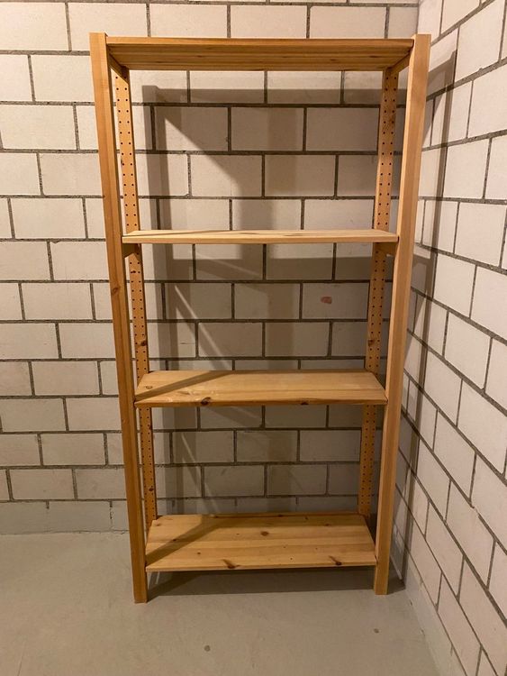 Ikea Holzregal Keller