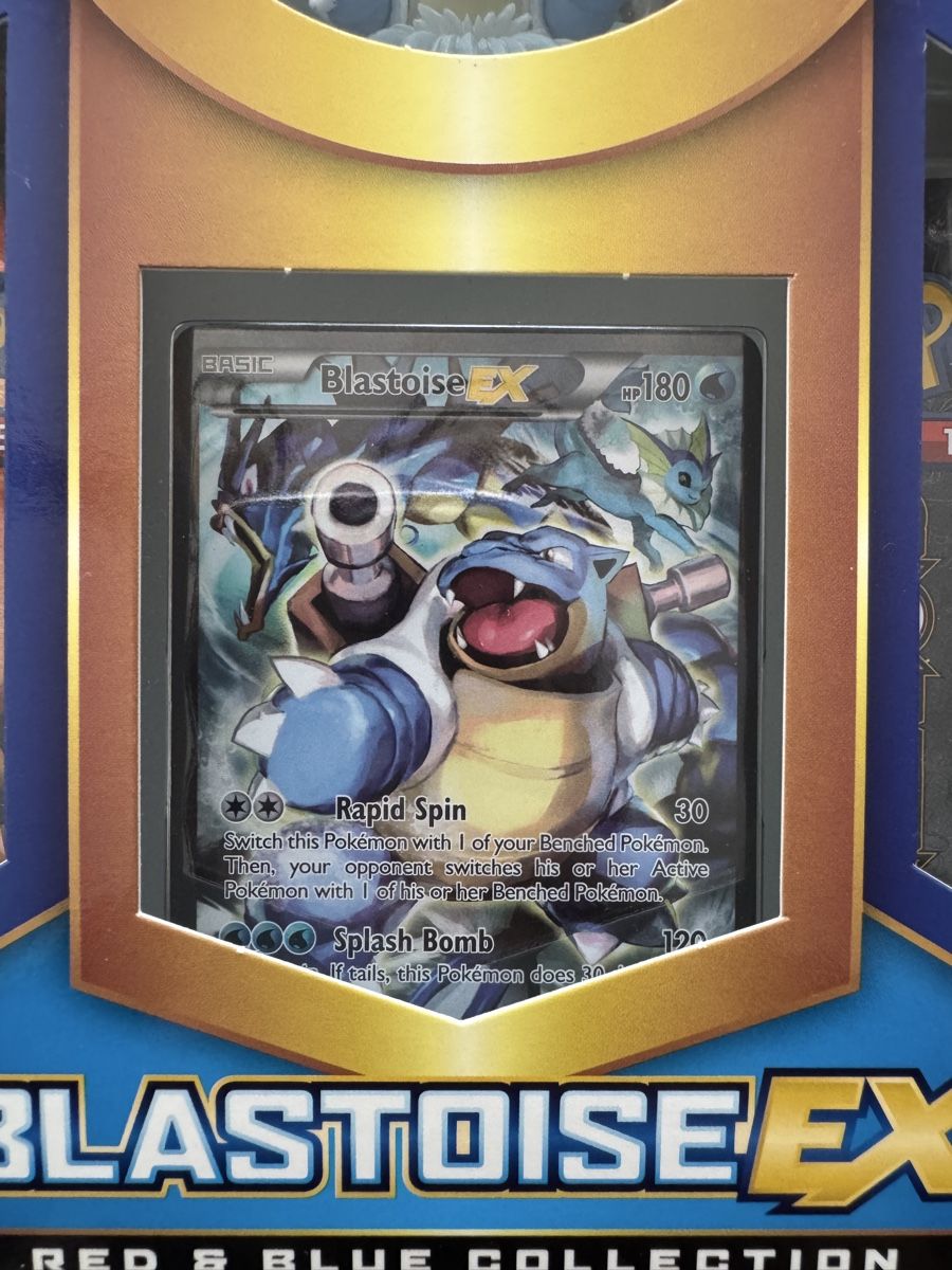 Pokemon Red & Blue Collection Blastoise EX in EN New Sealed (Neu und ...