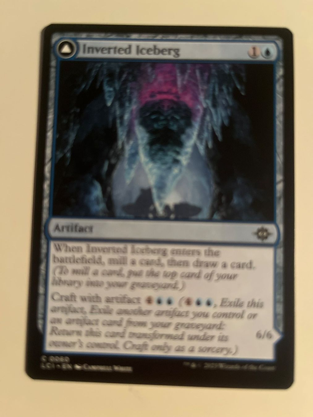 Magic The Gathering Carte collezionabili: 1 x Inverted Iceberg - Magic: The Gathering - MtG – Usato da Kriens venduto da Shadi1980