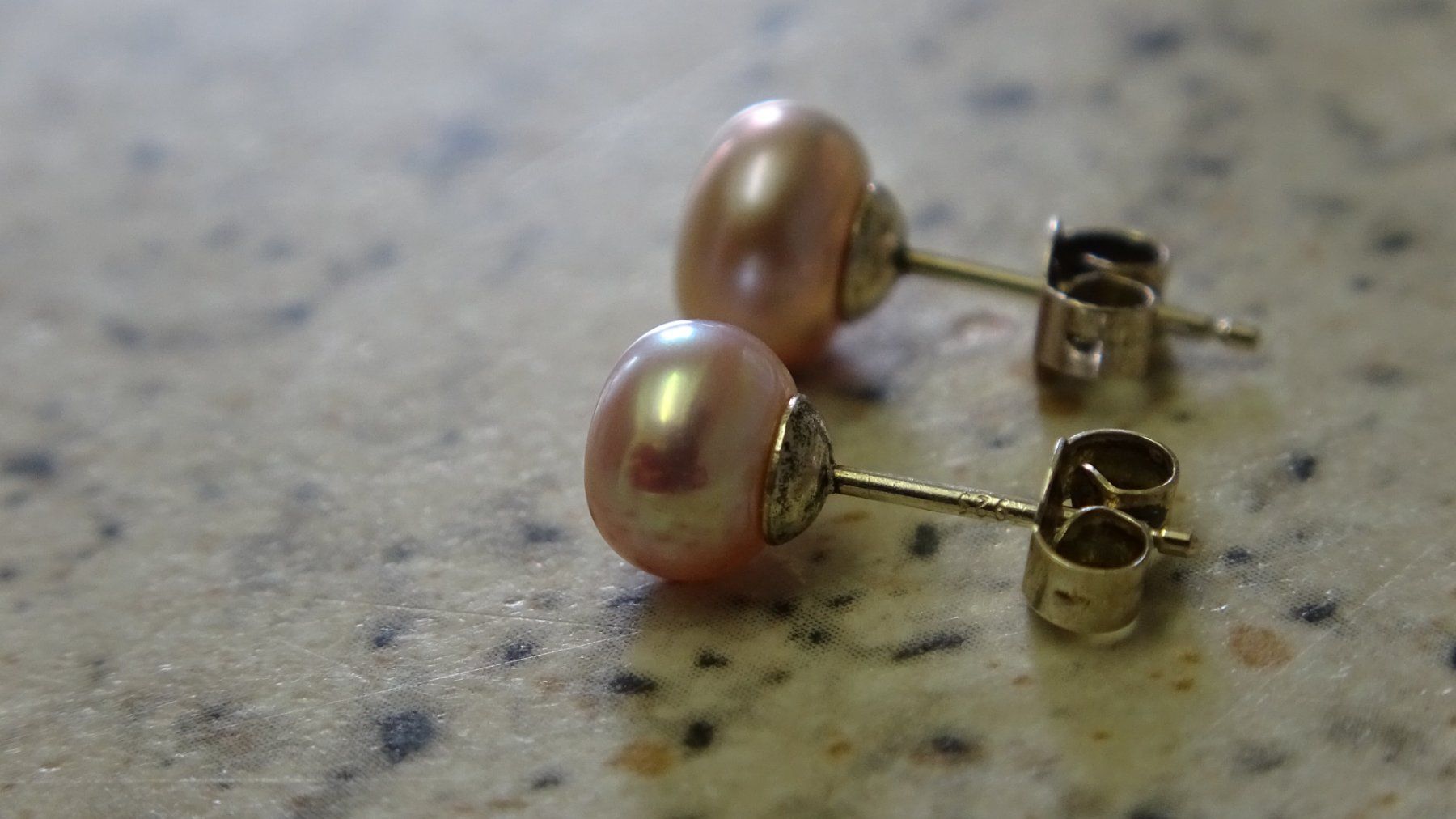 Orecchini pendenti & Orecchini a lobo: Natural Pink Earrings perlen - 925 Silber - – Nuovo e nell'imballaggio originale da Bévilard venduto da Yougems 4
