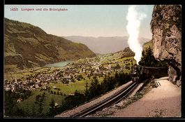 AK Lungern, Eisenbahn der Brünigbahn