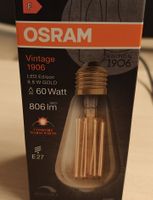 Vintage Glühbirne, Osram Edison 1906, E27 LED