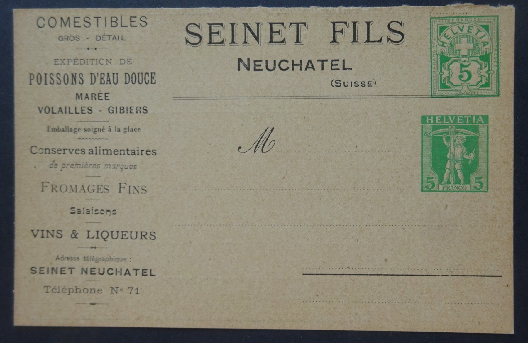 Alle Briefmarken: 2 private Postkarten ungebraucht – Gebraucht aus Watt von Oo2rup5 2