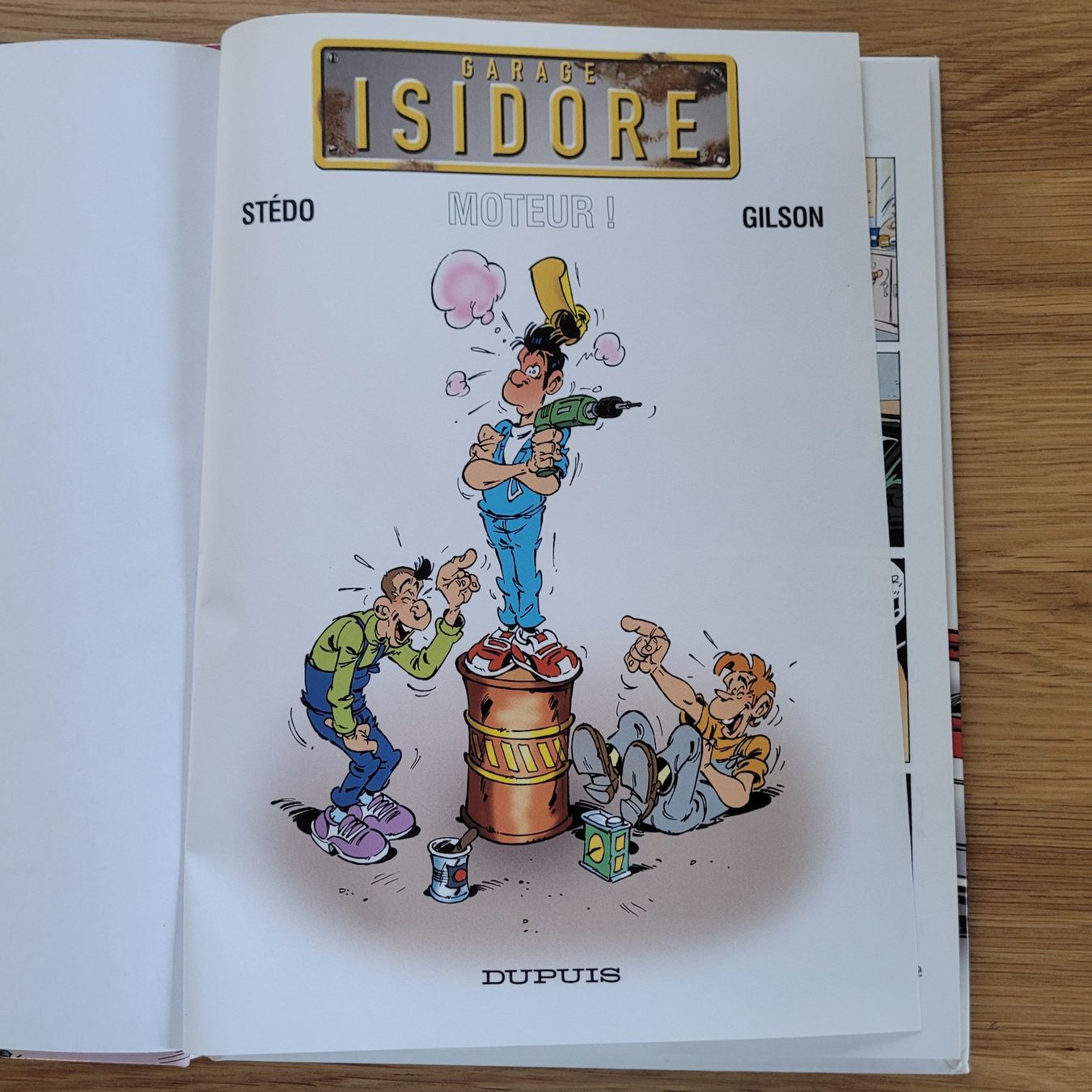 Fumetti: BD EO Garage Isidore 11. Moteur – Usato da Biel/Bienne venduto da Destockweb 1