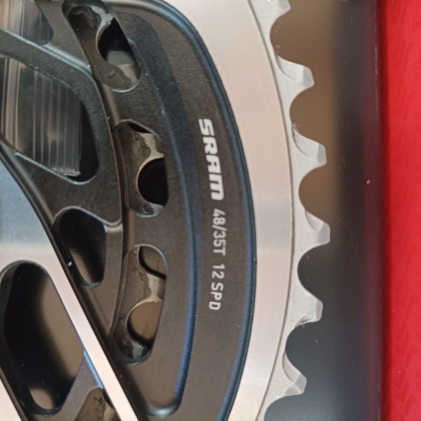 Sram Pezzi di ricambio: Sram Red AXS Kettenblätter 48 / 35 – Usato da Mandach venduto da Hobbysportler 4